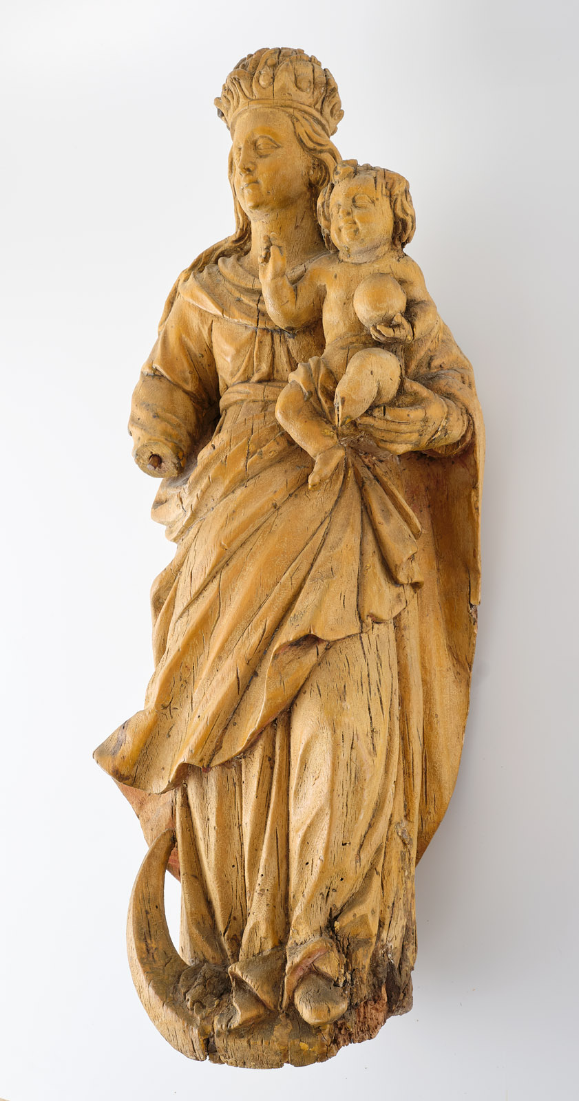 216/212 Maria mit Kind, Barock, 18. Jh. – Bild 3