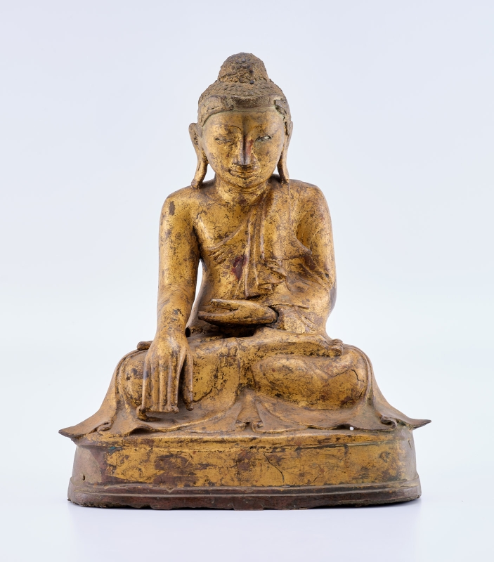 216/222 Buddha, wohl Thailand 18. Jh.