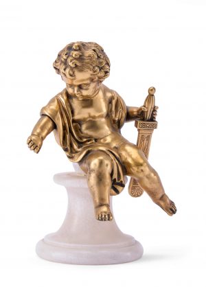 218/450 Putto/ Assistenzfigur, wohl 18. Jh.