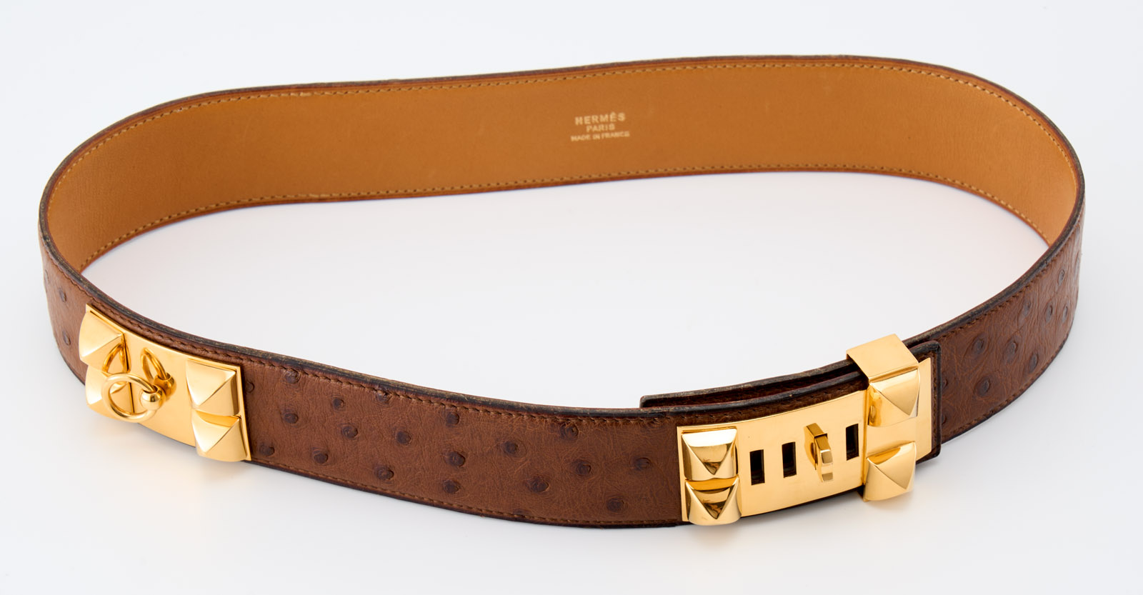 218/1091 Gürtel "Médor", Hermès Ende 20. Jh. – Bild 7