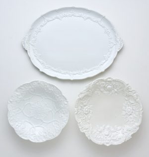 218/729 Kl. Konvolut Prunkdekor, Meissen um 1900- um 1940.