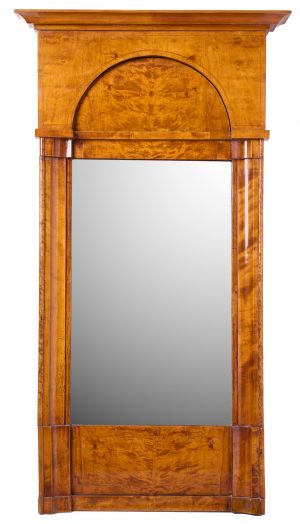 Gr. Biedermeier-Brettspiegel, süddt. um 1820