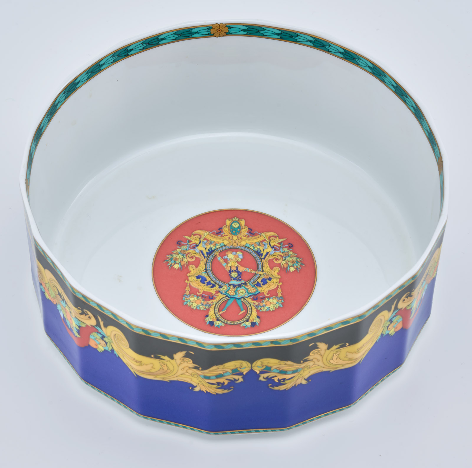 218/683 Kl. Konvolut Tischdekor-Teile, Rosenthal meets Versace, Ende 20. Jh. – Bild 3