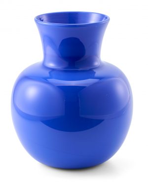 218/1052 Kugelige Vase, Venini, Murano 1988.