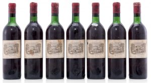 218/1058 7 Flaschen Cahteau Lafite Rothschild 1965