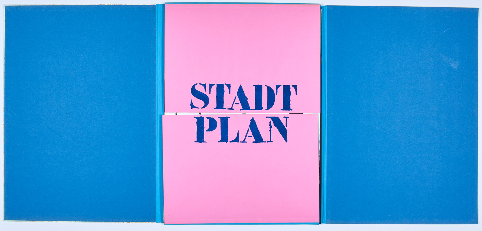 218/89 Mappe m. 10 Graphiken Gulliver Presse -Stadtplan Stattplan-, zur Ausstellung: `was da ist´ in der Galerie Loehr 1963/64 – Bild 7