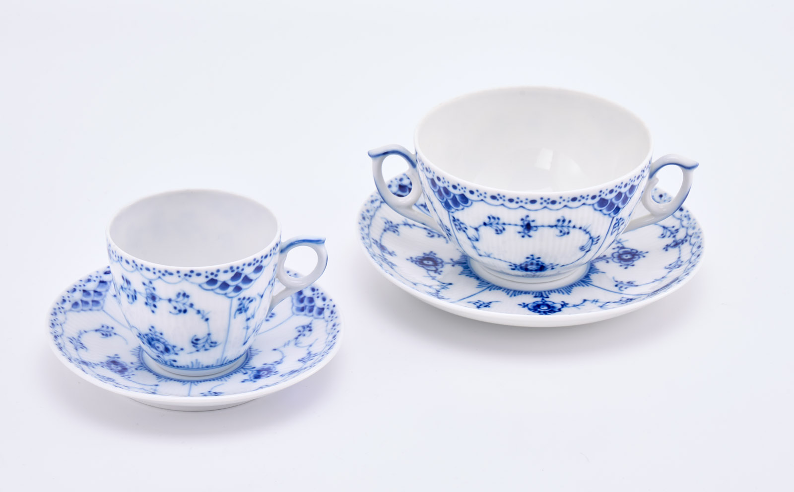 219/689 Speise-/ Kaffee-Service für 6 Pers., Royal Copenhagen 2. Hälfte 20. Jh. – Bild 5