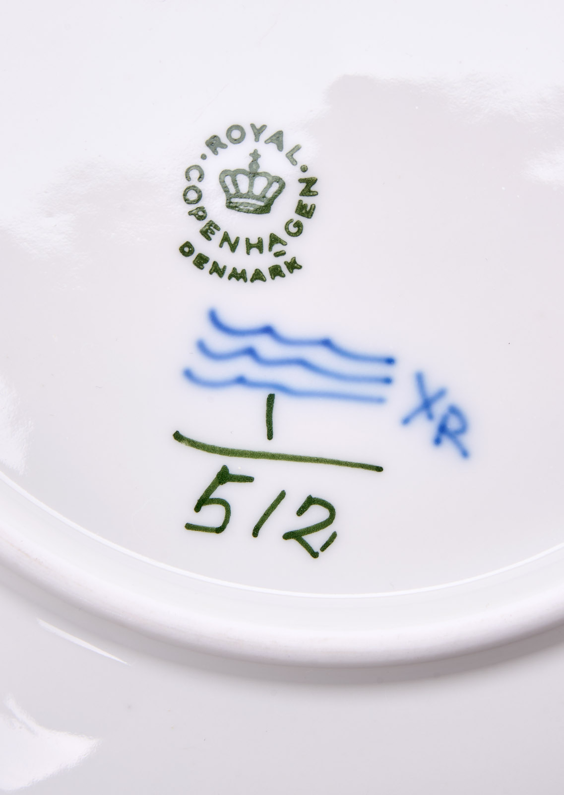 219/689 Speise-/ Kaffee-Service für 6 Pers., Royal Copenhagen 2. Hälfte 20. Jh. – Bild 3