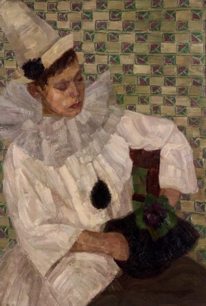 218/187 Figurenmaler um 1910