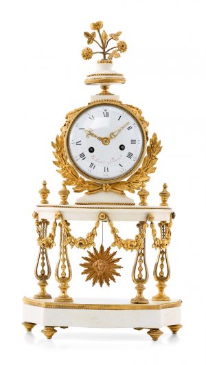 219/386 Pendule, Louis-XVI., Paris Ende 18. Jh.