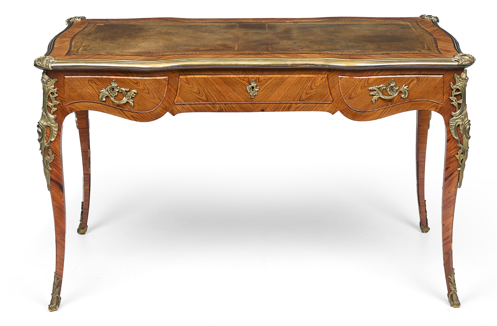 219/458 Bureau Plat, Louis-XV-Stil, Frankreich 19. Jh.