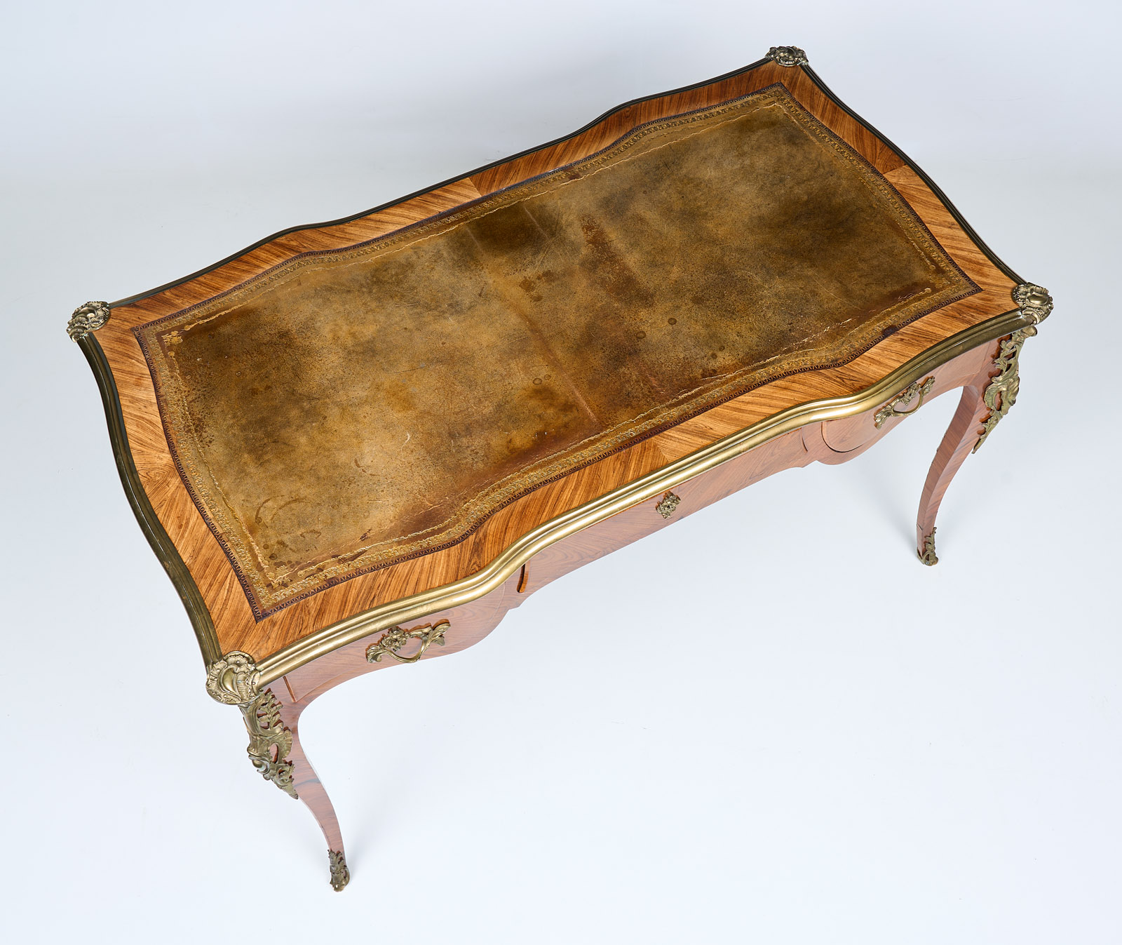 219/458 Bureau Plat, Louis-XV-Stil, Frankreich 19. Jh. – Bild 3