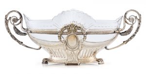 219/1102 Jardinière, Empire-Stil, WMF um 1900.