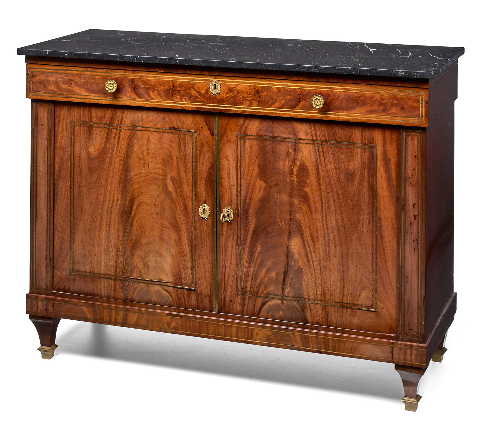 219/502 Empire-Halbschrank, Frankreich 1. Hälfte 19. Jh.