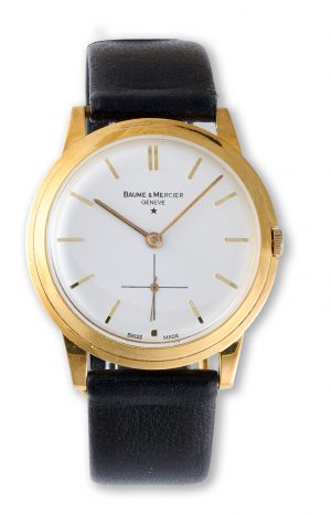 219/998 Herrenarmbanduhr Baume & Mercier, Genf 1960er Jahre