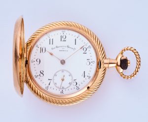 219/1010 Taschenuhr Non Magnetic Watch Co. USA um 1888-1900
