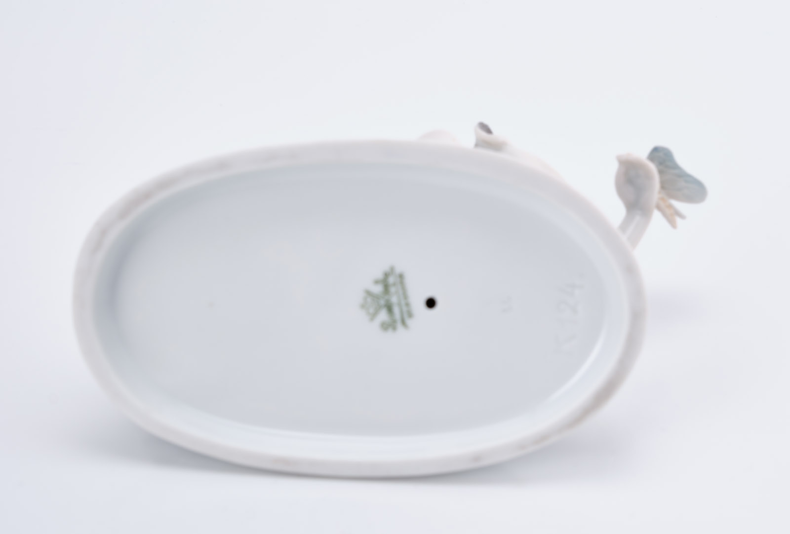 219/635 Faun mit Schmetterling, Jugendstil, Rosenthal um 1910. – Bild 3