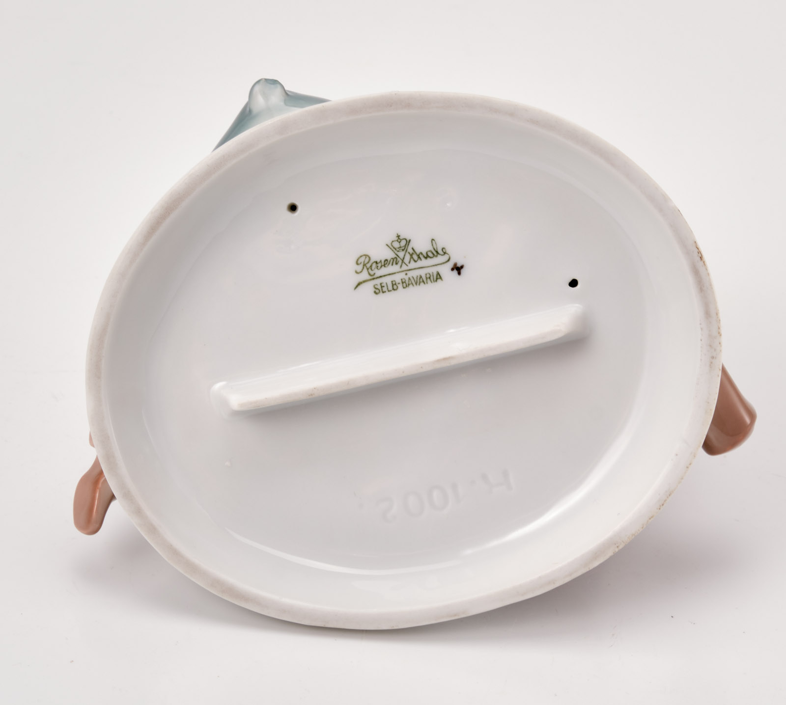 219/728 "Gute Freundschaft"/ Mädchen mit Teddy, Rosenthal 1924. – Bild 3