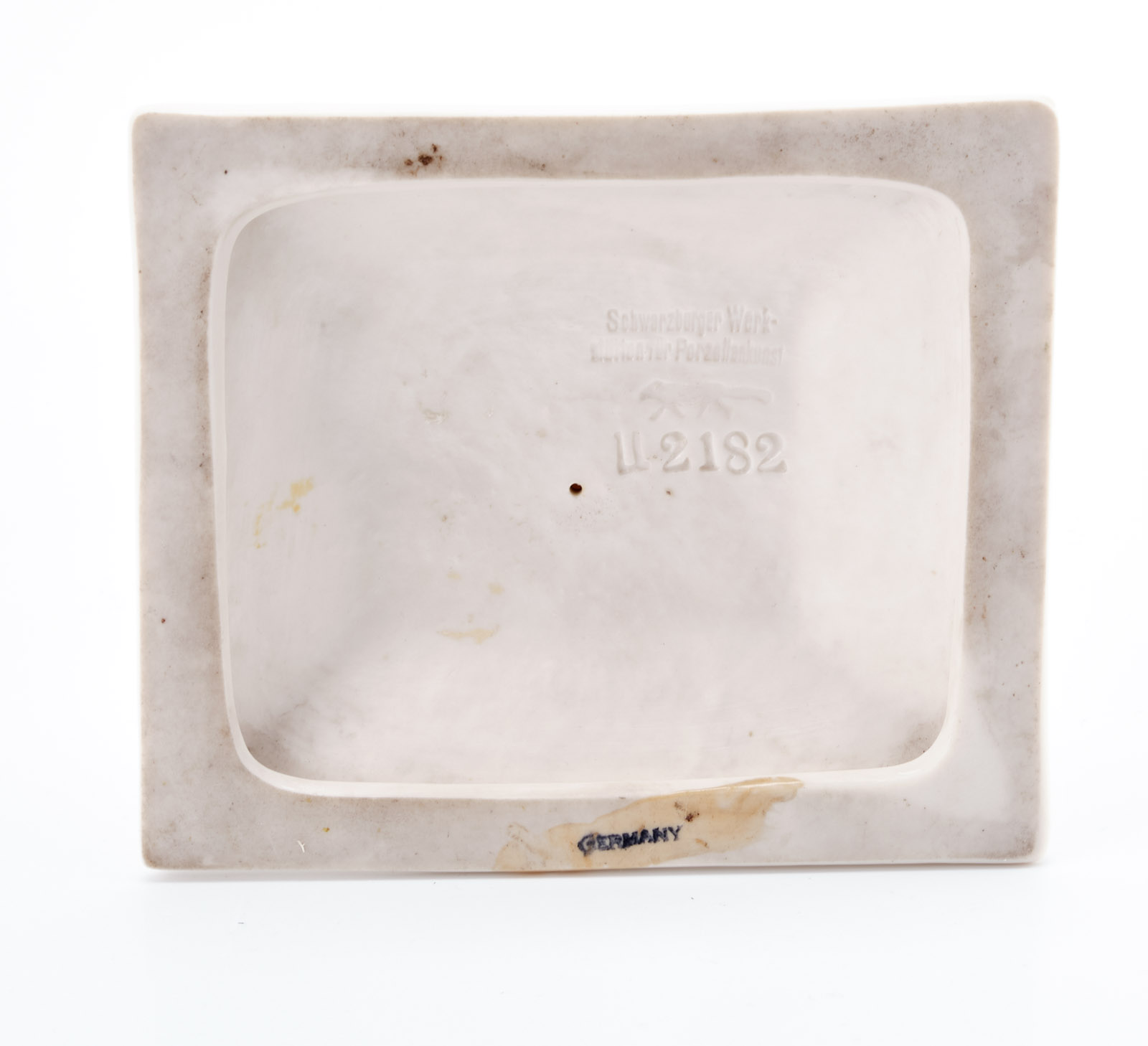 219/656 Leuchter "Sitzende Frau", Art Deco, Schwarzburger Werkstätten um 1921. – Bild 4