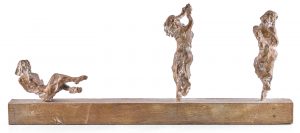 219/423 Bronze Karlheinz Oswald: Drei Tänzerinnen, 2002.