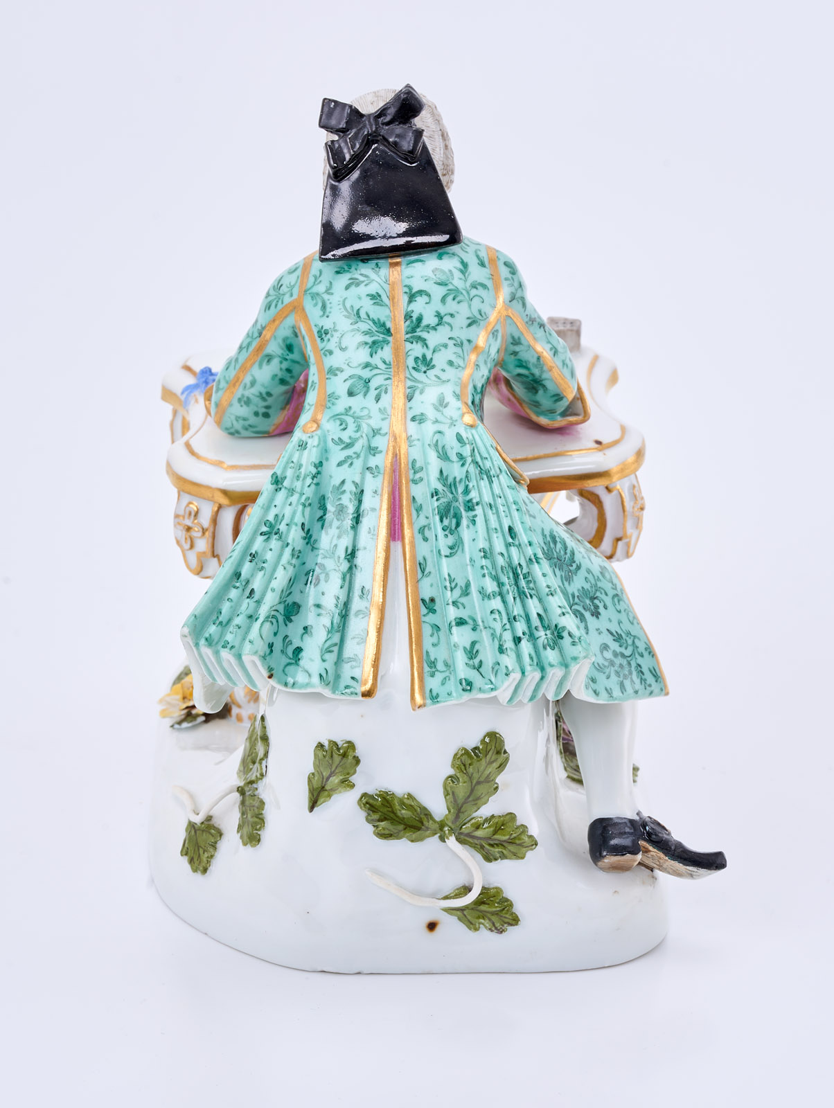 219/733 "Kavalier am Schreibtisch", Meissen Mitte 19. Jh. – Bild 6