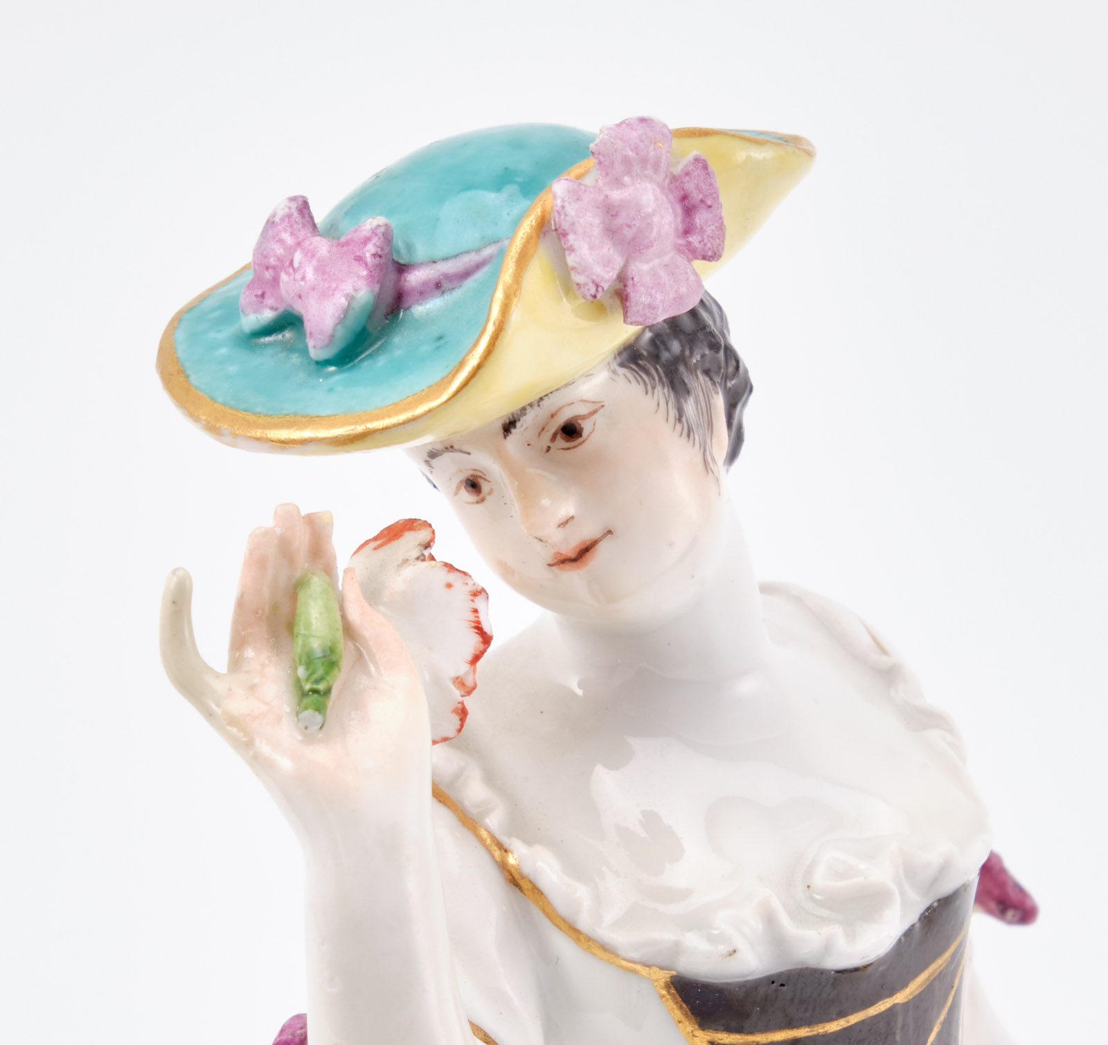 219/734 Schäferin, Meissen um 1740. – Bild 5