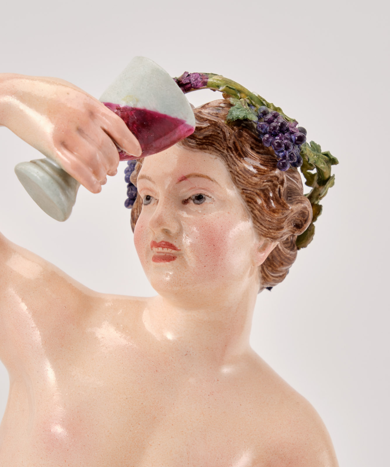 219/652 Gr. Bacchus-Gruppe, Meissen um 1900. – Bild 7