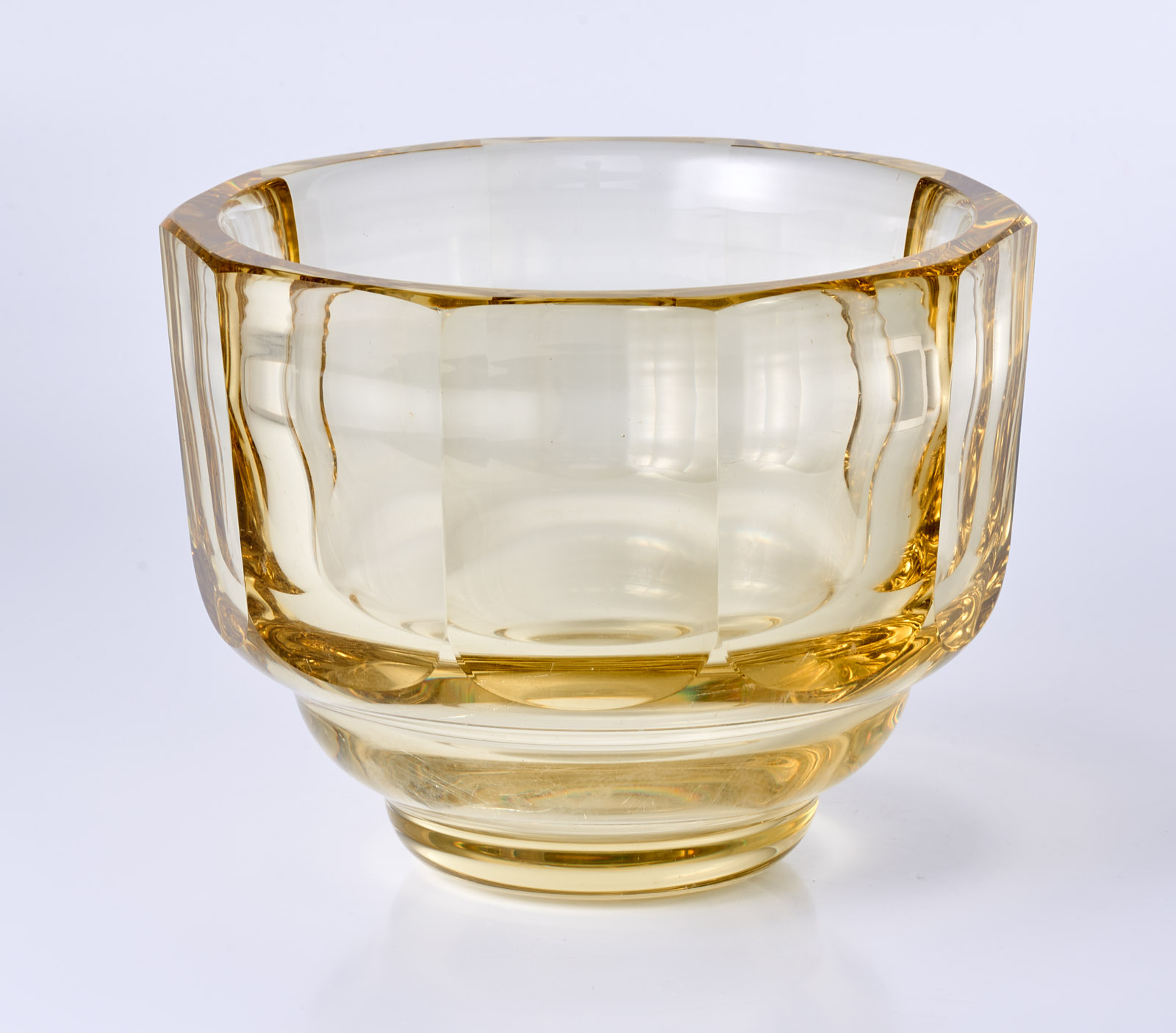 219/1029 Gr. Schale, Art Deco, Daum Nancy um 1935.