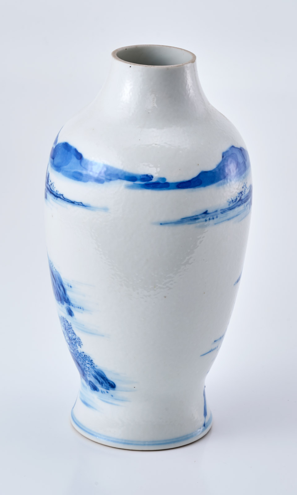 219/1073 Kl. Vase "Berglandschaft", China wohl 19. Jh. – Bild 6