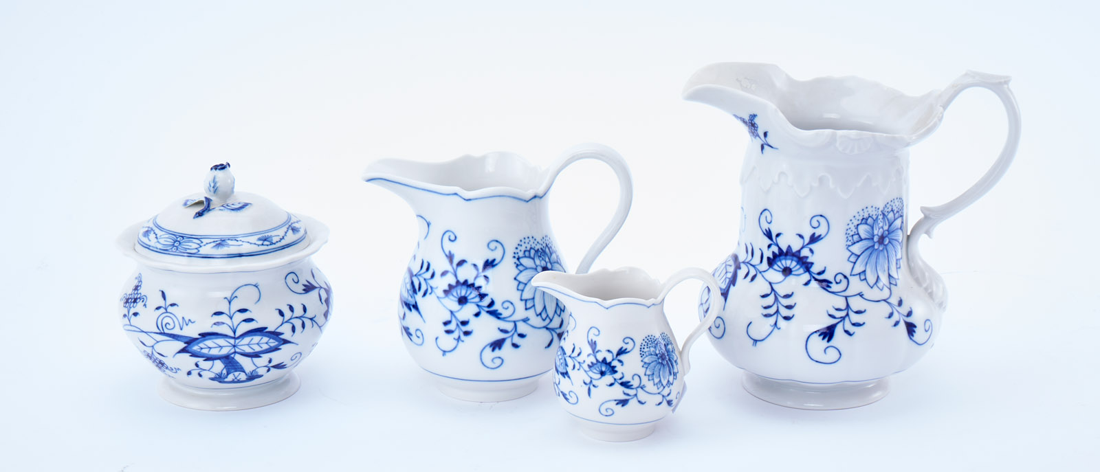 219/749 Speise-/ Kaffee-Service für mind. 6 Pers., Meissen um 1870 - 2006. – Bild 8