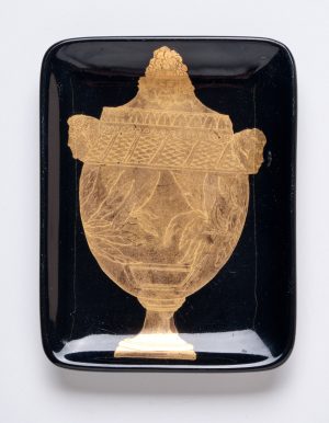 219/763 Kl. Schale, Fornasetti wohl 1960er Jahre.