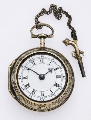 219/1012 Spindeltaschenuhr London 1772, Edw. Hemmen