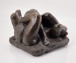 219/404 Bronze Alfred Hrdlicka: "Raumknoten", 1983.