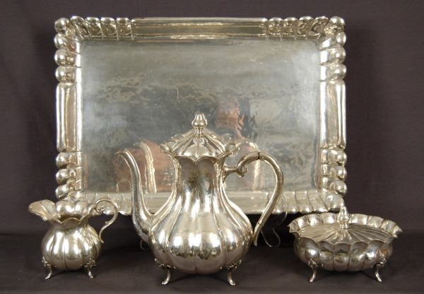 211/768 4-tlg. Kaffee-Service, deutsch Anf. 20. Jh.